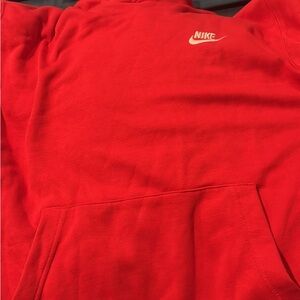 Nike Red Hoodie